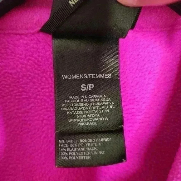 The North Face Womens Pink Apex Bionic Windwall Soft Shell Jacket Size Small - Picture 3 of 8